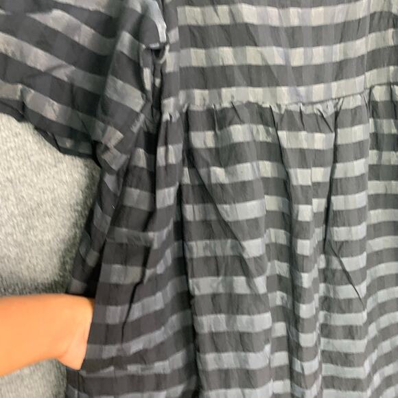 NEW $148 By Anthropologie Small  Marla Flounced Puff‎ Sleeve Mini Babydoll Dress - Picture 5 of 15